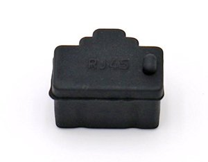 Bouchon de protection en caoutchouc, interface ethernet, pour téléphone portable, protection en caoutchouc <span class=keywords><strong>RJ45</strong></span>, couvercle anti-poussière, 5 pièces - Product Image 5