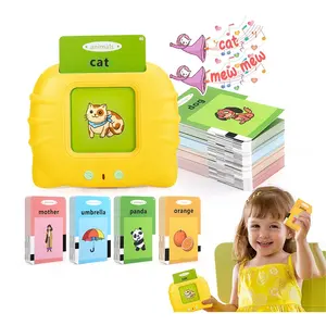 Apprendimento educativo Talking Sight Words Flash Card Kindergarten Kids English Language Electronic Book Toddlers Reading Gadget