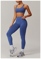 Soutien-gorge de sport pour femme à bretelles multiples croisées, maintien élevé, coussinets amovibles