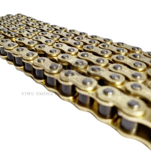 Cadenas Para motocicleta อุปกรณ์เสริมรถจักรยานยนต์รถจักรยานยนต์ลูกกลิ้งรถจักรยานยนต์โซ่ทองทนแรงดึงสูง<span class=keywords><strong>428</strong></span> - Product Image 3