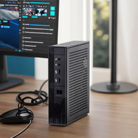 Ordinateur de bureau miniature INYUDA, processeur Core I3 4e génération, 4 Go de mémoire, 128 Go de SSD, Windows 11 pour les entreprises et la maison, mini-ordinateur hôte, prises US/CN/EU