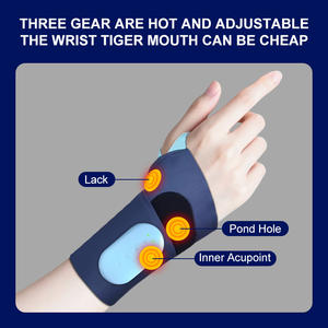 Bracelet chauffant TENS portable sans fil rechargeable par USB pour soulager les douleurs au poignet et au corps, soin du canal carpien et de l'arthrite - Product Image 3