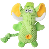 Jouet à renifler pour chien multi-couleurs parfumé, jouet à mâcher en peluche douce pour la dentition, accessoire de jeu interactif anti-stress