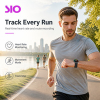 Montre connectée personnalisée avec logo AMOLED 1,43 pouce 466 x 466, verre trempé, moniteur de fréquence cardiaque, de pression artérielle et de sommeil, fitness, vente en gros