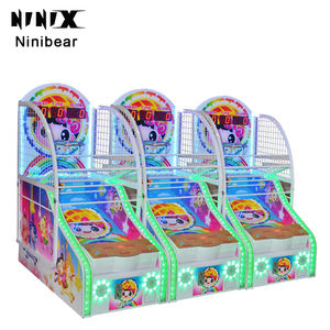 Équipement de jeu <span class=keywords><strong>vidéo</strong></span> de combat en ligne à deux joueurs de luxe Machine de basket-ball pour enfants d'intérieur en métal durable - Product Image 5