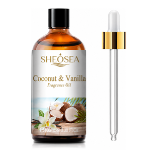 Oli Essenziali al Profumo di Cocco e Vaniglia per Aromaterapia, Ideali per Diffusori Domestici - Product Image 1