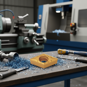 Dcmt Mx Turning Insert 55 Degree Positive Geometry For Metal Cutting Applications - Product Image 3