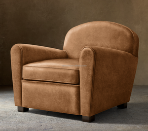 Fauteuil club en cuir <span class=keywords><strong>Garrick</strong></span> de style français, design OEM Sassanid - Product Image 5