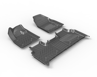 Tapis de sol complets toutes saisons en TPE pour BAIC BJ30 & Land Cruiser 2024-2026, accessoires de voiture noirs de luxe, tapis de coffre facile à nettoyer