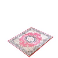 Couverture de canapé en velours cristal motif persan 3D Style turquoise chambre à coucher tapis de chevet pour la maison salon mur mur Polyester PVC