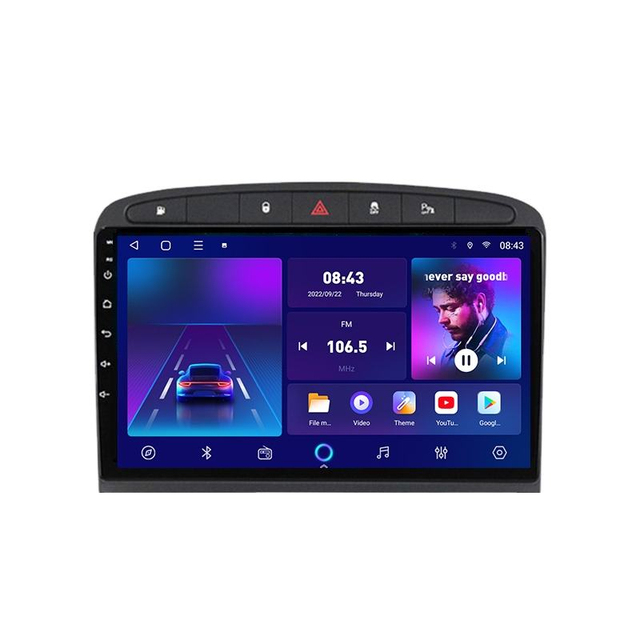Android Car Head Unit GPS Navigation Autoradio Stereo Car Audio System Fit Peugeot 408 308 308SW RCZ Vehicle