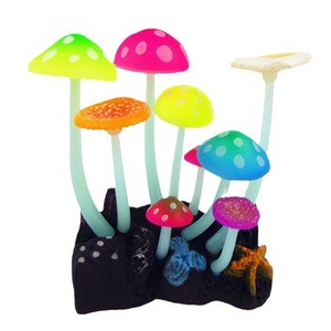 Tanque de peces Acuario Paisaje Luminoso Silicona Simulación Varilla dura Seta - Product Image 4