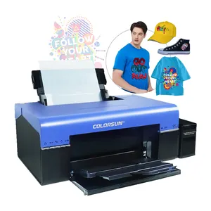 Simple operation small size A4 inkjet printing machine for small business new L805 DTF printer