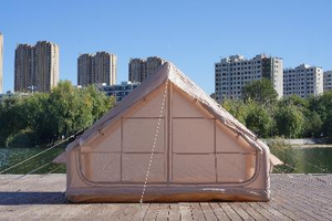 Tente gonflable extérieure de 6,3 mètres carrés, conception personnalisée ODM, Oxford robuste, coupe-vent, imperméable, durable, quatre saisons, rapide - Product Image 3