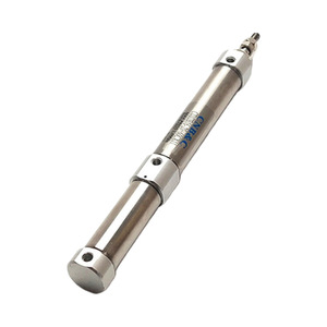 BAOCN กระบอกสูบขนาดเล็ก CDJ2B12 15-40 แบบสองจังหวะ สแตนเลส พร้อมเกลียวเชื่อมต่อ - Product Image 4