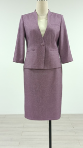 Elegante Traje Formal de Dos Piezas para Mujer, Ropa de Oficina Casual, Manga Larga - Product Image 2