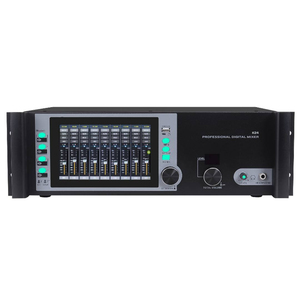 Mezclador <span class=keywords><strong>de</strong></span> Audio Digital <span class=keywords><strong>de</strong></span> 18/24 Canales para Montaje en Rack, Pantalla Táctil <span class=keywords><strong>de</strong></span> 7 Pulgadas con WiFi y DSP Integrados para Estudios <span class=keywords><strong>de</strong></span> Grabación <span class=keywords><strong>de</strong></span> <span class=keywords><strong>DJ</strong></span> - Product Image 1