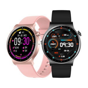 Pas cher rond BT appel montre intelligente KR08 avec véritable test de fréquence cardiaque dafit APP 230 longue durée de vie de la batterie <span class=keywords><strong>ladt</strong></span> bracelet smartwatch PK KC08 - Product Image 5