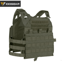 Gilet porte-plaques IDOUTDOOR JPC2.0 Molle en nylon 500D, à libération rapide, pour la défense personnelle, le combat tactique et le paintball.