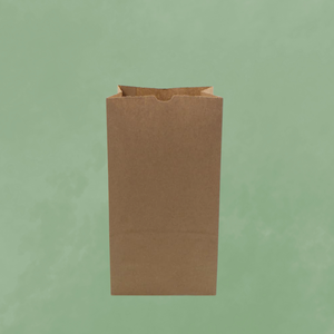 Bolsas de papel SOS marrones ecológicas con fondo plano, ideales para llevar comestibles, alimentos y pedidos para llevar al por menor - Product Image 3