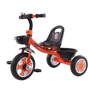 Triciclo <span class=keywords><strong>3</strong></span>-in-1 per bambini, giocattolo da giro con manubrio e pedale morbido da sella alimentato a spinta - Product Image 1