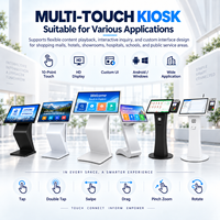 Kiosque tactile interactif de 27 à 32 pouces pour affichage numérique en libre-service pour aéroport