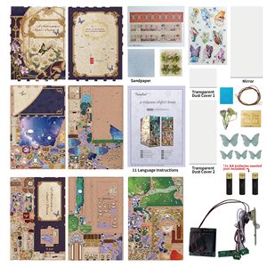 Tonecheer Book Nook Kit A Midsummer Night's Dream Rompecabezas <span class=keywords><strong>de</strong></span> madera 3D Marca compartida con <span class=keywords><strong>la</strong></span> <span class=keywords><strong>Biblioteca</strong></span> Británica Juguetes <span class=keywords><strong>de</strong></span> bricolaje - Product Image 3