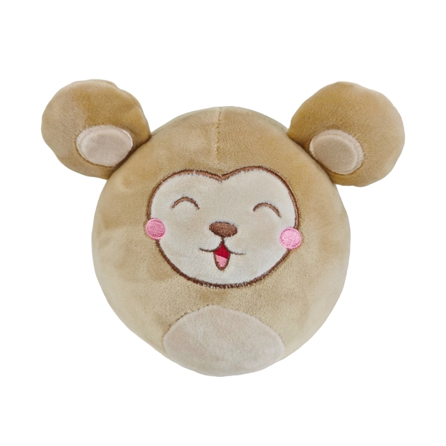 Interactive Cute Sounds Monkey Soft Ball Indoor and Outdoor Companion Educational Toys Birthday Gift for Newborns