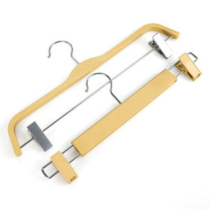 ידידותית לסביבה באיכות גבוהה עמיד חיטה קש צהוב מכנסיים מכנסיים בגדי קולב - Product Image 1