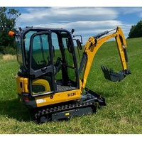 Mini-excavatrice sur chenilles de 2 tonnes de marque supérieure XE20E, norme d'émission Euro 5 avec certification CE