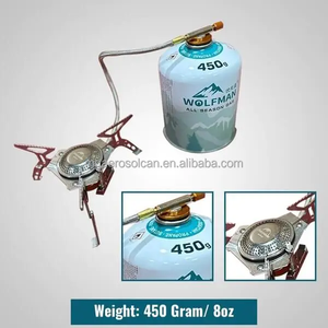 Vente en gros OEM – Bouteille de gaz butane vide 230g/450ml en fer blanc avec pulvérisateur et impression sérigraphiée pour usage chimique - Product Image 6