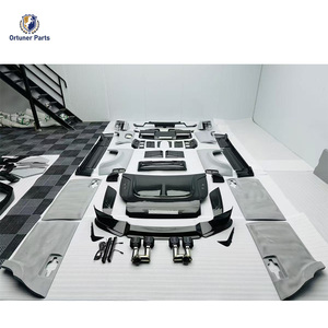 New Ortuner Defender 90/110/130 Carbon Fiber Body Kit M-Style Dry Wide Body Front Bumper Exhaust Screw-On Auto <strong>Parts</strong> Upgrade - Product Image 2