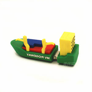 China hace una unidad flash USB en forma de barco para <span class=keywords><strong>Aliexpress</strong></span>, regalos de empresa al por mayor, memoria USB en forma de barco de carga - Product Image 6