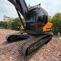 Harga Terjangkau Kualitas Tinggi Excavator Hidrolik Korea Asli 22 Ton Hyundai HX225s Crawler Excavator Bekas Dijual