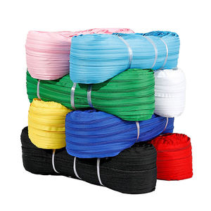 Rouleau entier en <span class=keywords><strong>nylon</strong></span> codé avec fermeture éclair pour vêtements, textiles de maison, sacs, matelas et tentes, prêt à l'emploi, vente en gros en stock du fabricant - Product Image 1
