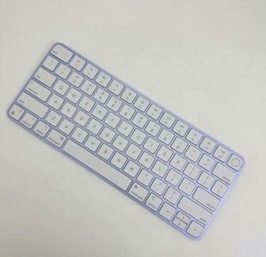 Magic <b>Keyboard</b> A2449 with Touch ID for Apl Lgting Connector Sliver Blue Green Pink Yellow Orange <b>Purple</b> - Product Image 2