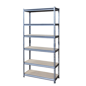 Étagères de rayonnage réglables robustes étagère de rangement en métal en acier Boltless de cuisine à 6 couches - Product Image 1