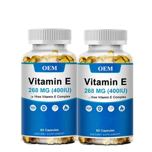 Capsule di vitamina <span class=keywords><strong>E</strong></span> Capsule morbide 268mg di vitamina <span class=keywords><strong>E</strong></span> Capsule morbide Softgel per adulti - Product Image 2