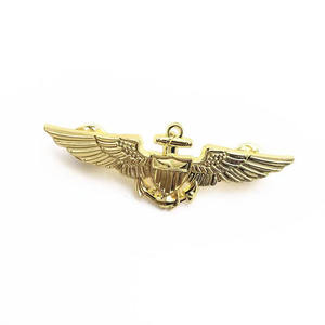 Insignia de Pin de Metal para aviadores navales, alas - Product Image 2