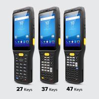 Ordinateur mobile Android robuste Chainway C61 avec lecteur de codes-barres Zebra SE4710, écran de 4 pouces, capture de données longue portée, en stock