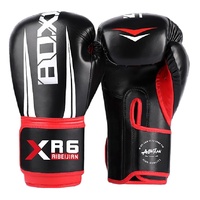 Gants de boxe Aibei Jian personnalisés en gros, 12 oz, à lacets, en PU épaissi, avec fermeture auto-agrippante, pour enfants et adultes, entraînement et compétition