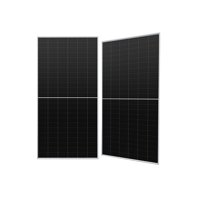 600W Full Black BC Solar Panel 23.2% Efficiency No Busbars Half Cut Mono for Premium Residential Rooftop 25 Year Warranty