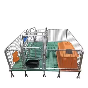 Nuova Gabbia di Gestazione per Scrofe Rinforzata, Sicura per Suinetti, Anti-Collisione, Facile da Pulire, Zincata |   Attrezzature Durevoli per Allevamenti Suinicoli - Product Image 3
