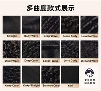 Оптовые пучки волос Afro Kinky Coily Curly Micro Twist, необработанные натуральные вьетнамские волосы Remy, 4C, OEM