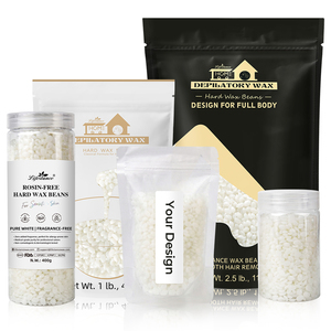 Cire dépilatoire végane Lifestance à base de colophane, en grains, 2,5 lb, sans bande, en vrac, pour l'épilation du visage, du maillot et des zones intimes - Product Image 3