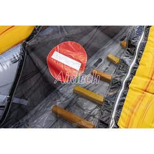 Excitant Ultime Gonflable Adulte Cliff Jump Drop Zone Blow up Freefall Double Stunt Plate-forme de saut gonflable pour le plaisir - Product Image 3