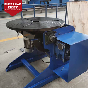 Heavy Duty 600kg <b>Welding</b> Positioner, Electric Tilt Rotary Table with Digital Remote for Large Component <b>Welding</b> - Product Image 4