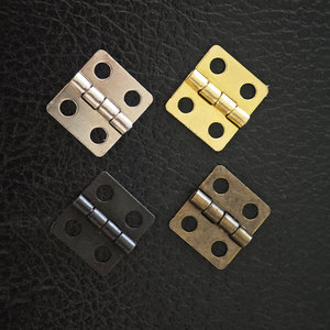 <span class=keywords><strong>2025</strong></span> Mini sắt bản lề 8*10 mét siêu nhỏ phẳng gấp trang bản lề tủ phần cứng cho hộp đồ trang sức nhà bếp phụ kiện tủ - Product Image 1