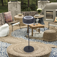 Lampe de table LED moderne Zafferano, barre lumineuse créative, veilleuse d'ambiance portable, rechargeable, à commande tactile, intensité réglable, flexible