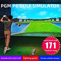 PGM Haute Vitesse 4K Laser HD 3D Image Caméra Intérieur Golf Simulateur Équipement